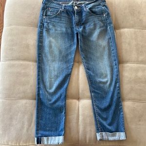 Hudson cropped jeans